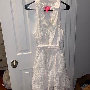 White Lily Pulitzer Dress